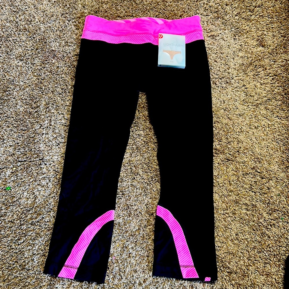 Lululemon 6 pants and thong